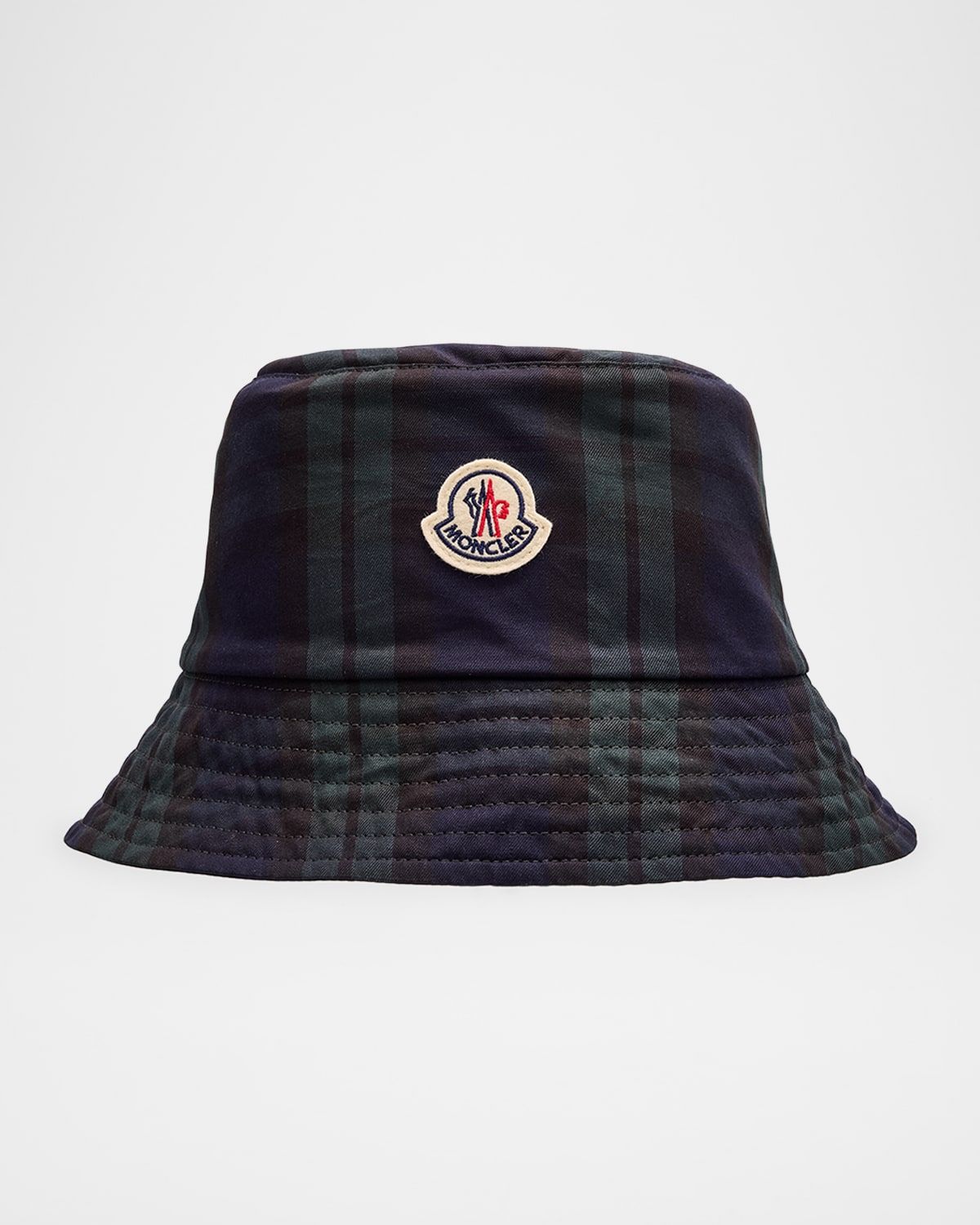 Men & apos;s Archivio Plaid Wool Bucket Hat