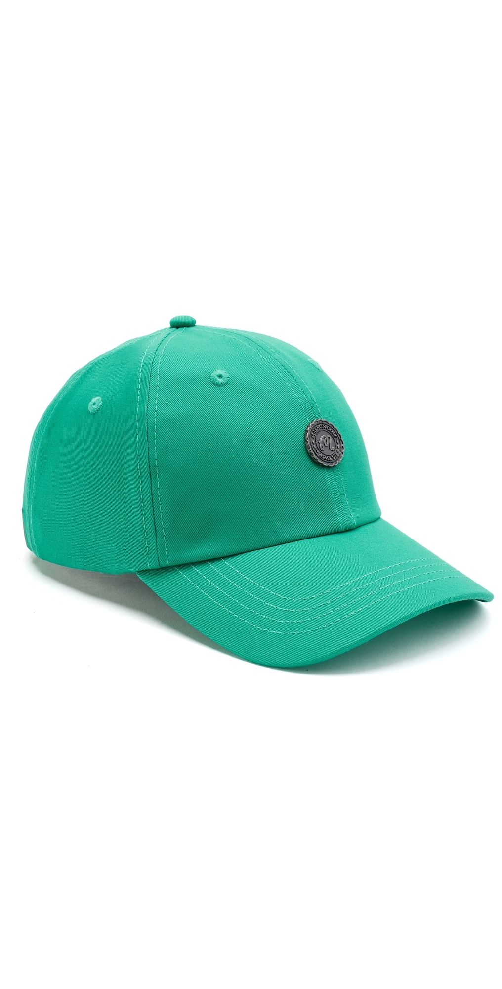 Malbon Stamp Dad Hat Marine Green One Size