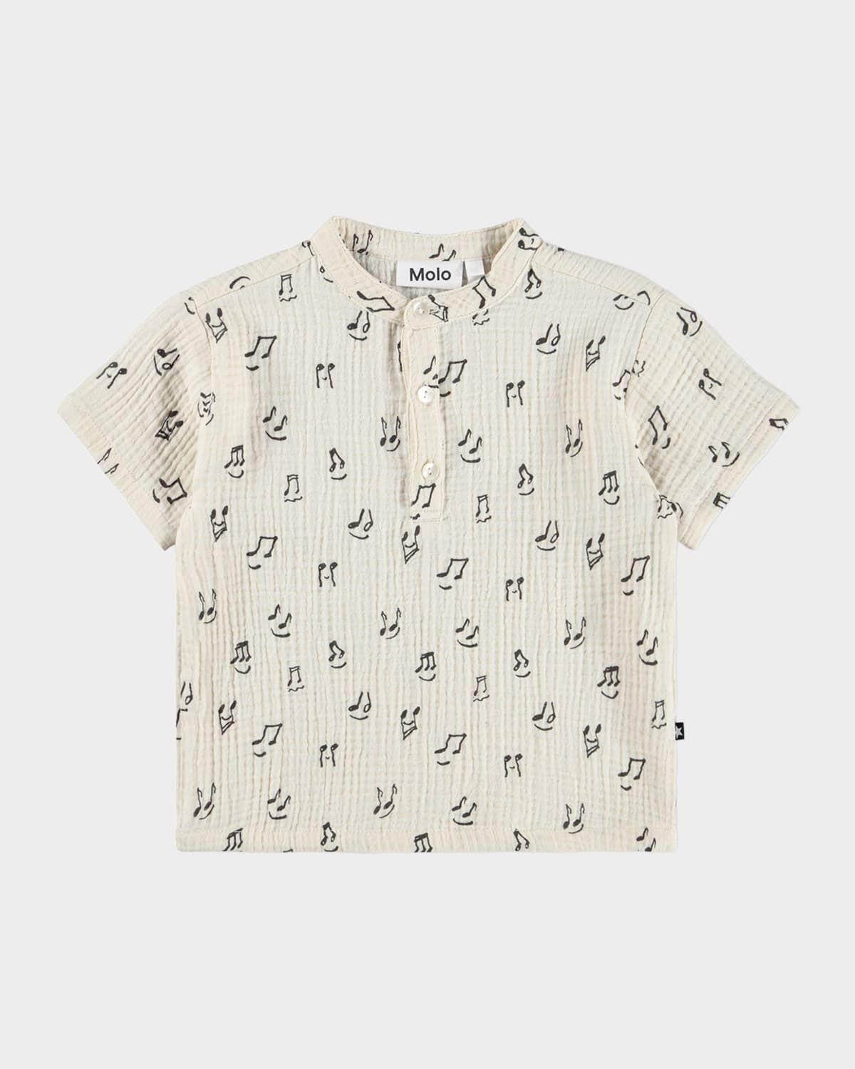 Boy & apos;s Evero Short-Sleeve Printed Organic Cotton Top, Size 6M-2