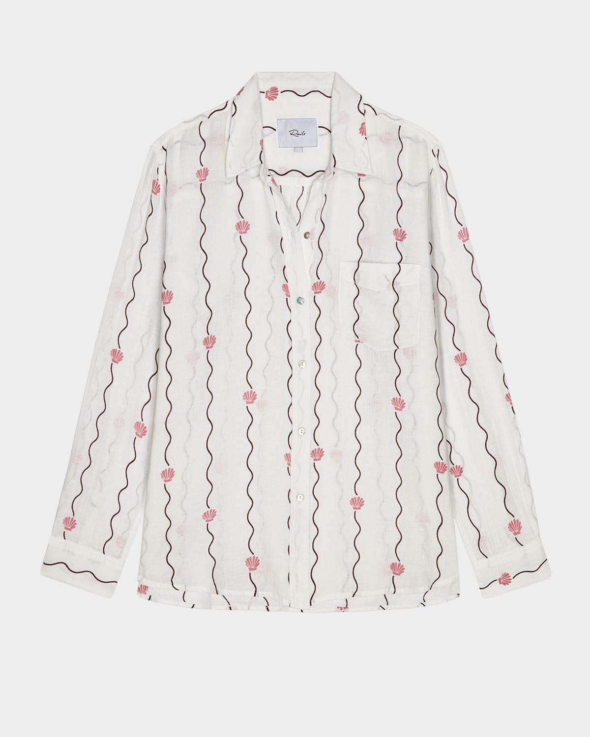 Charli Seashell Embroidered Shirt