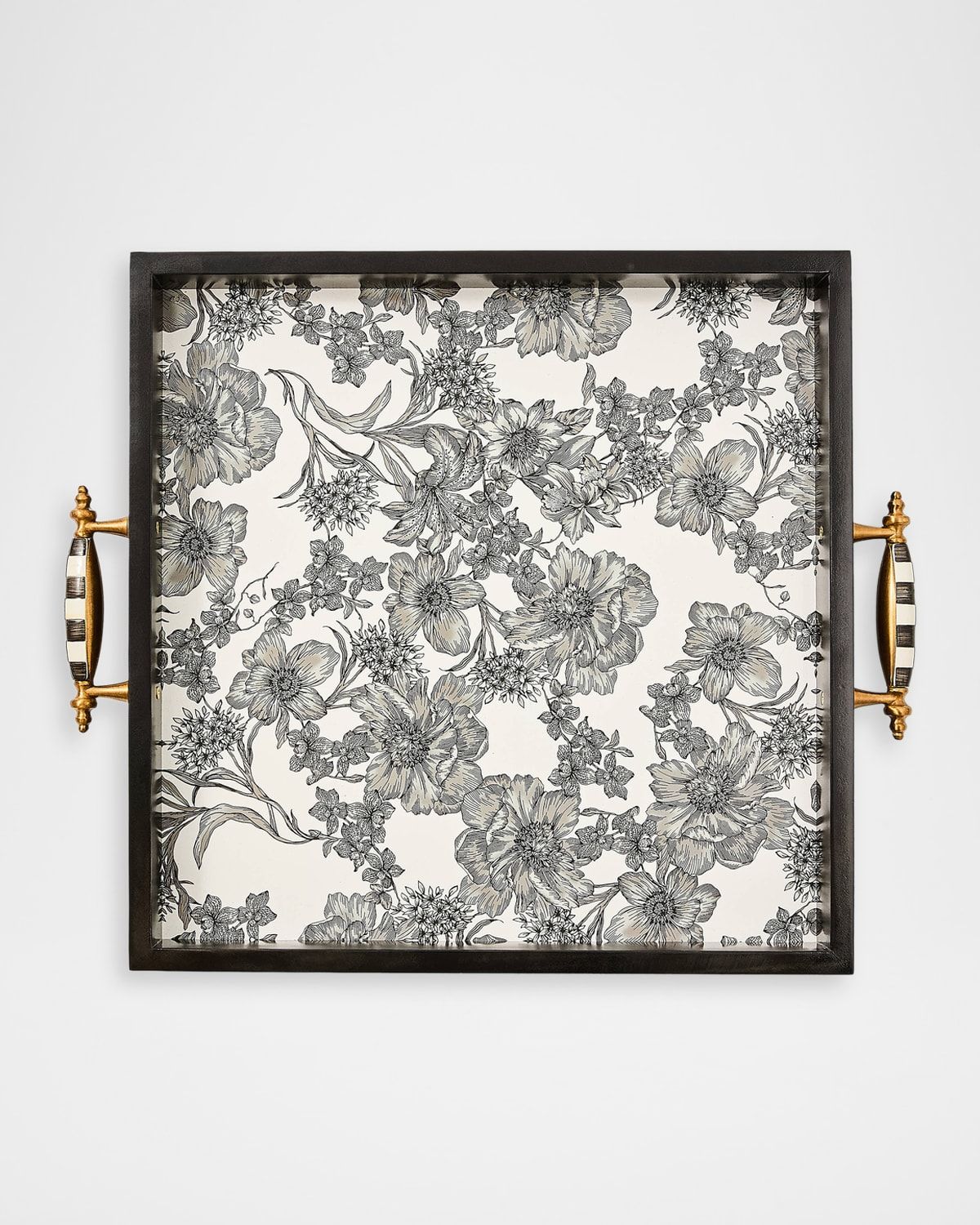 Courtly English Garden Serving Tray