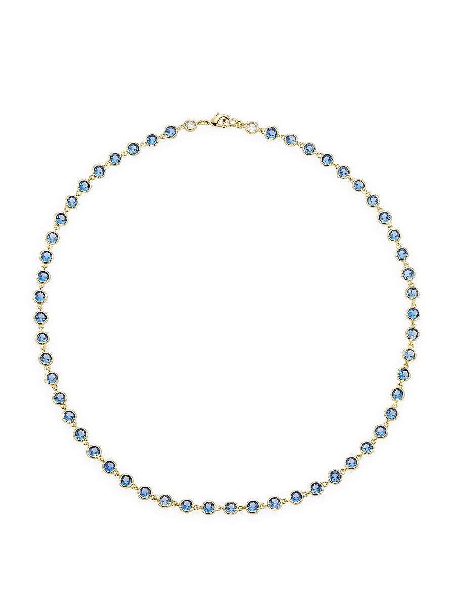 Women's Diamond Life Goldtone & Cubic Zirconia Necklace - Diamond