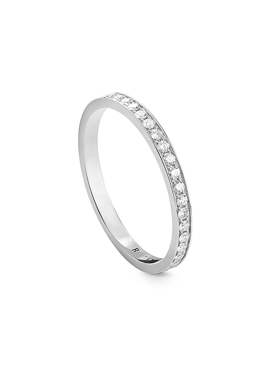 Women's Berbere 18K White Gold & 1.48 TCW Diamond Ring - White Gold - Size 8