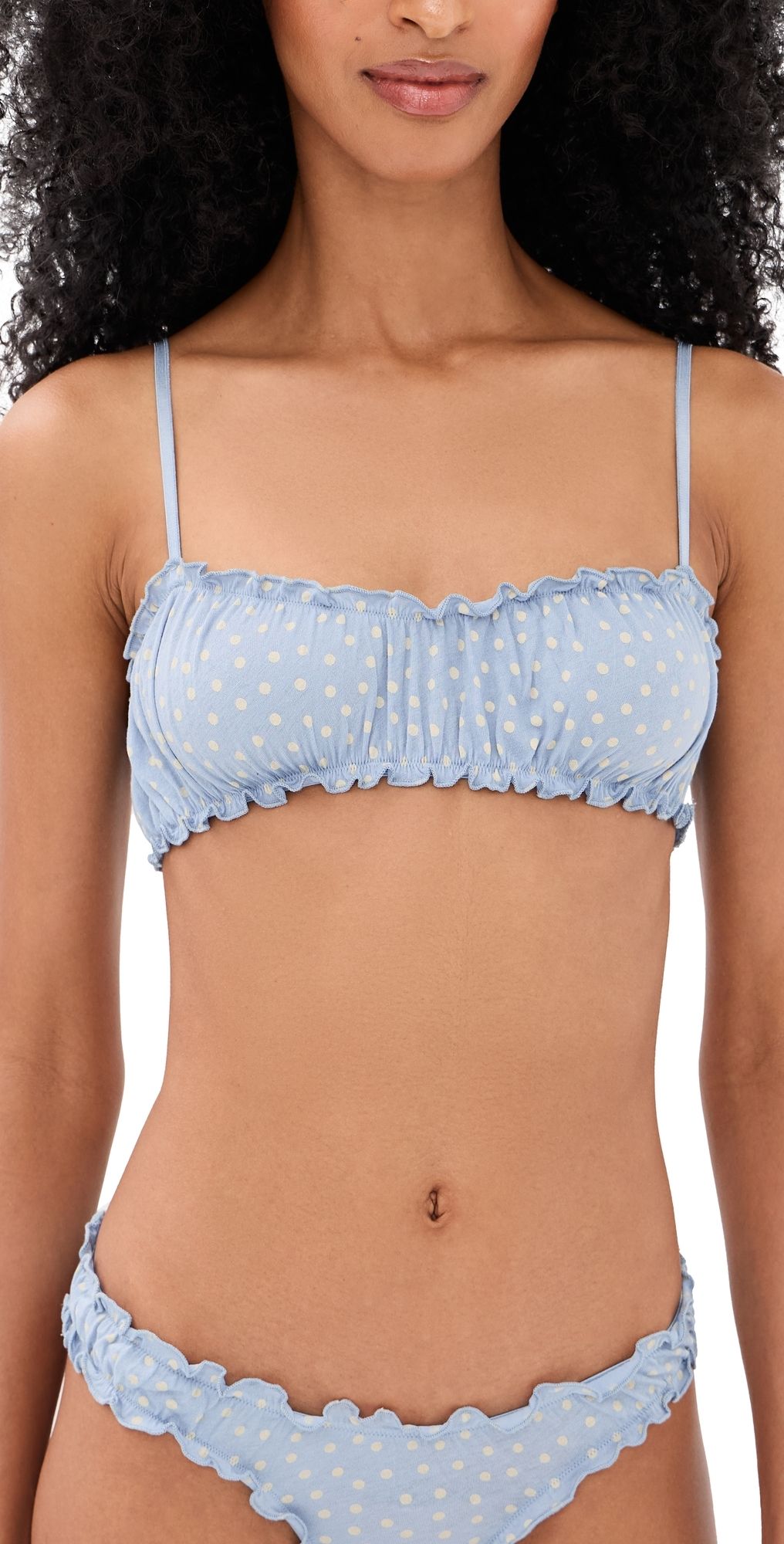Only Hearts Joey Bralette Cascade Polka Dot S
