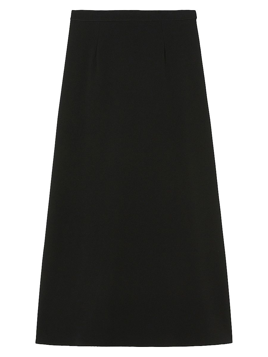 Women's Long Cady Skirt - Black - Size 22
