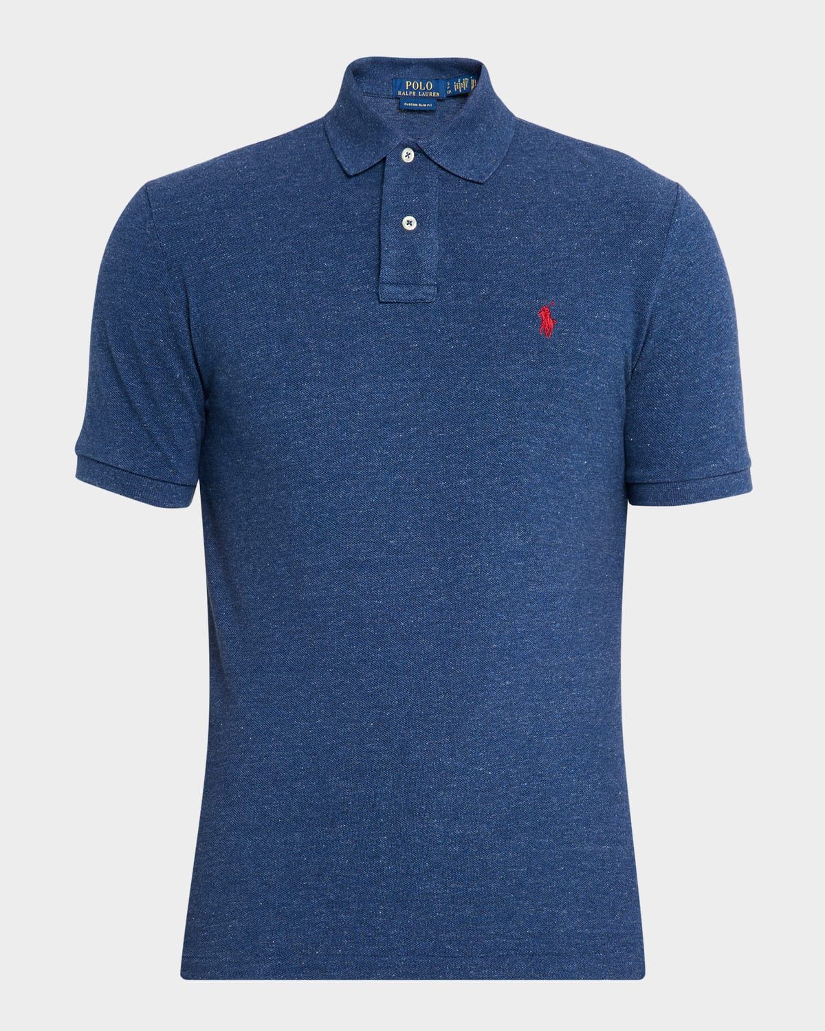 Men & apos;s Custom Slim Fit Soft Cotton Polo Shirt
