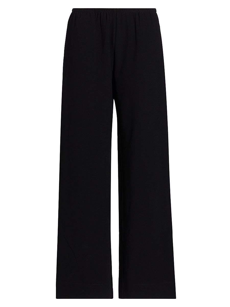 Women's Arielle Wide-Leg Pants - Black - Size XL