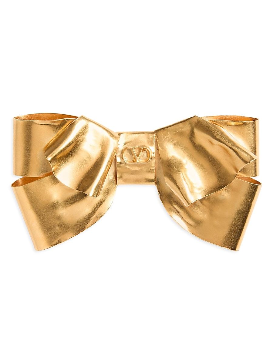 Women's Trop Chou Metal Brooch - Antique Brass