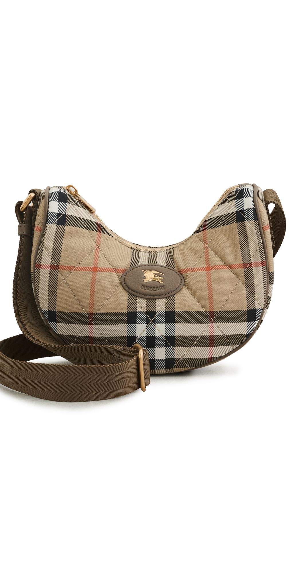 Burberry LL Horseshoe Crossbody Bag Sand One Size