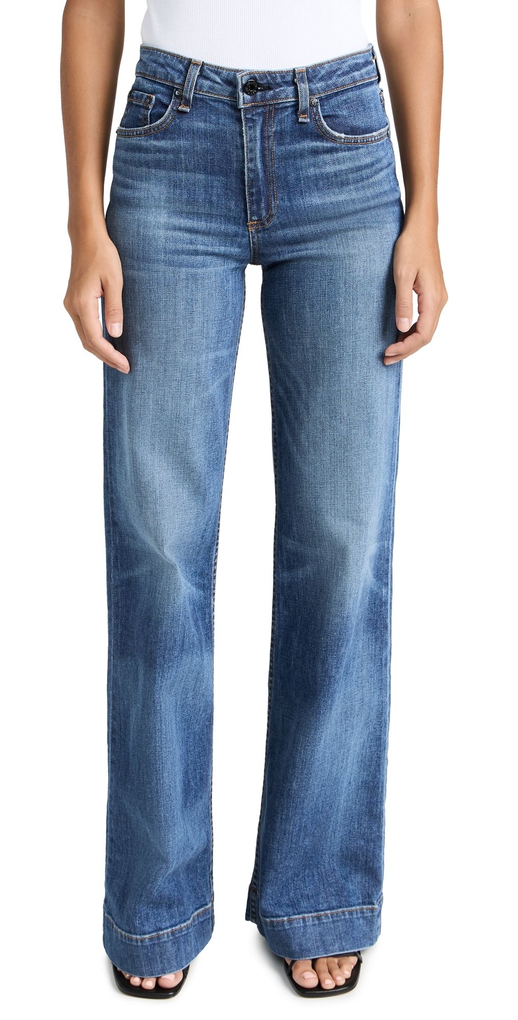 ASKK NY Juniper Wide Leg Jeans Auburn 34