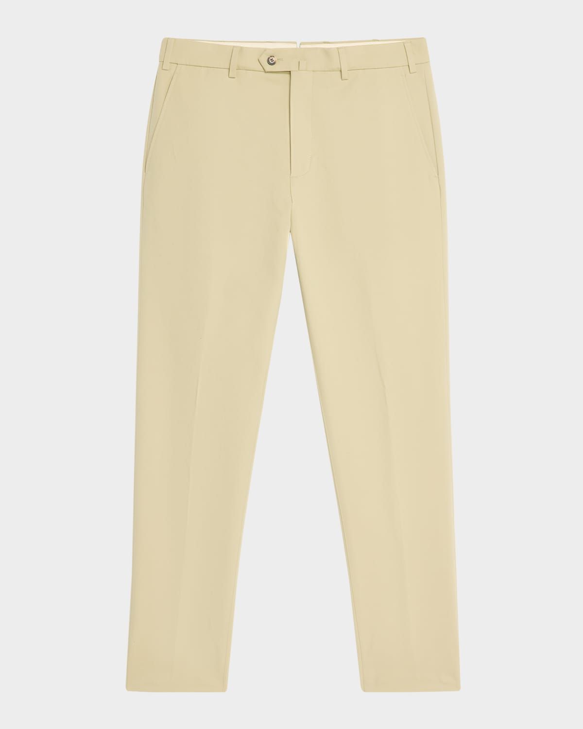 Men & apos;s Carlo Hyannis Straight Cotton Trousers