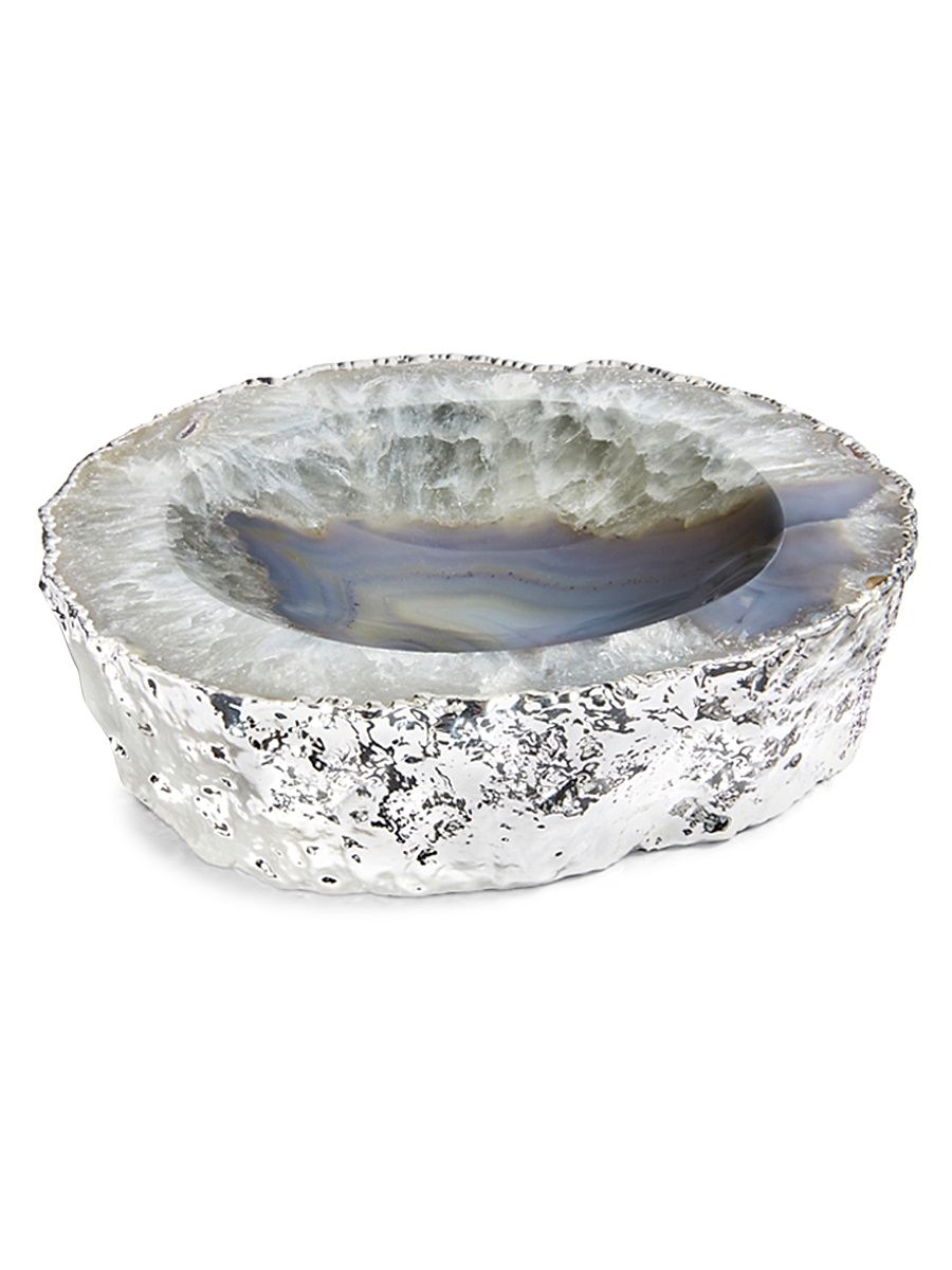 Cascita 24K-Gold-Plated Crystal Bowl