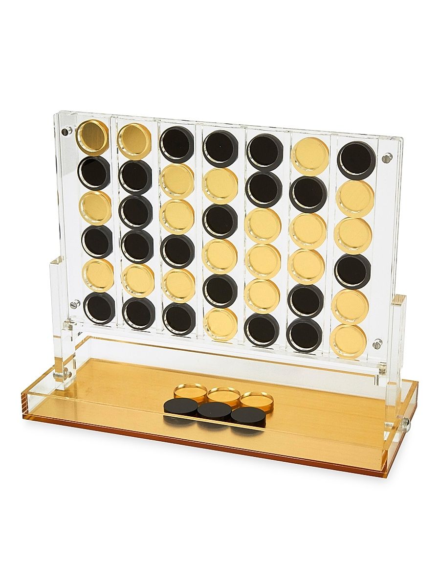 Lucite Connect 4 Game Set