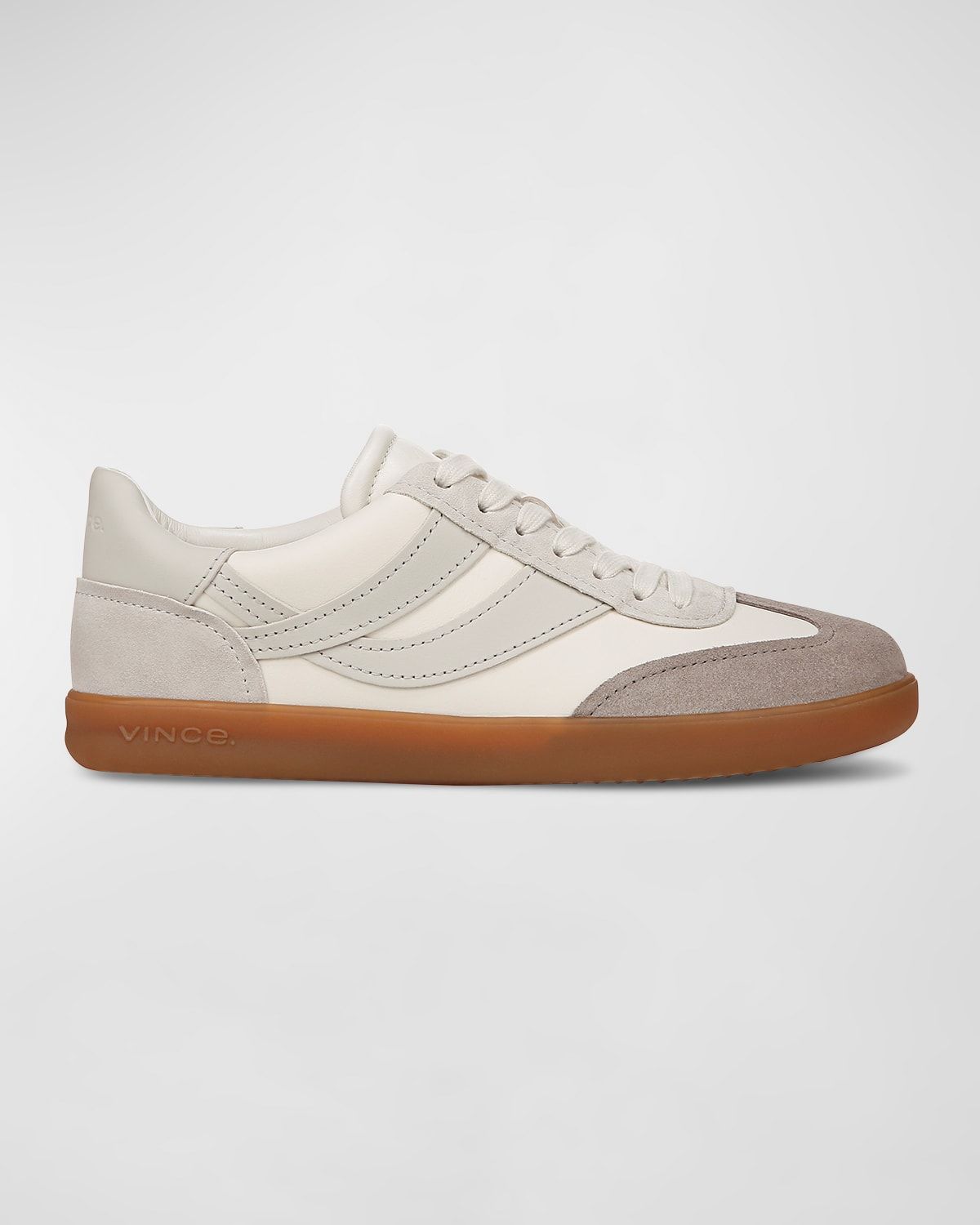 Oasis Mixed Leather Retro Sneakers