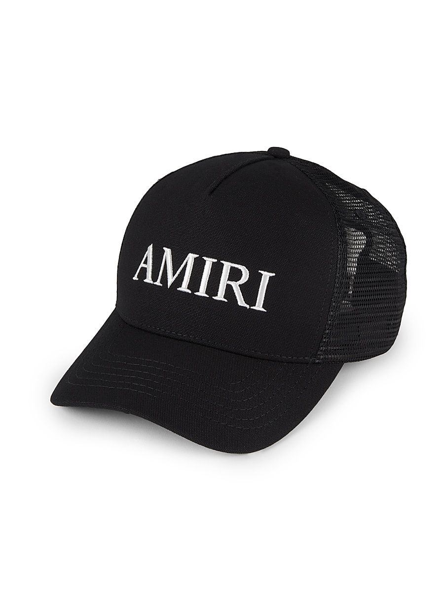 Men's Core Logo Trucker Hat - Black