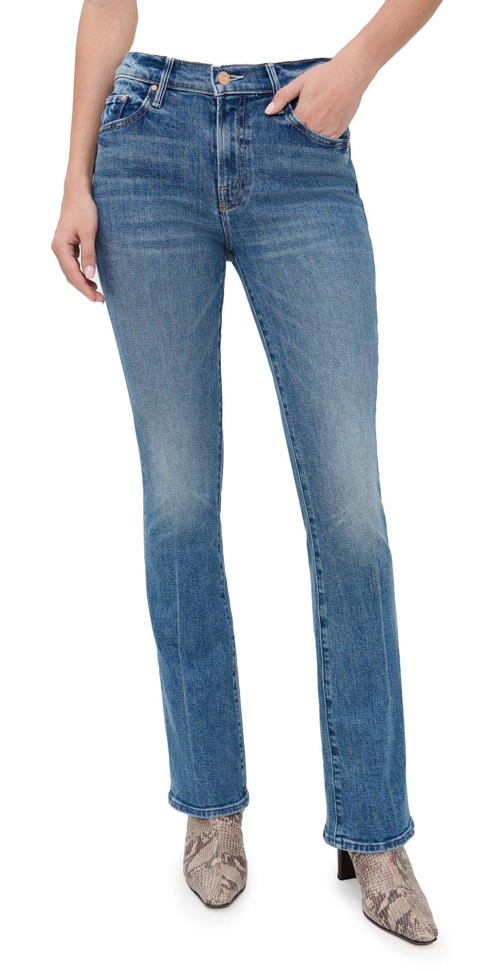 MOTHER The Outsider Sneak Jeans Hokey Pokey 29