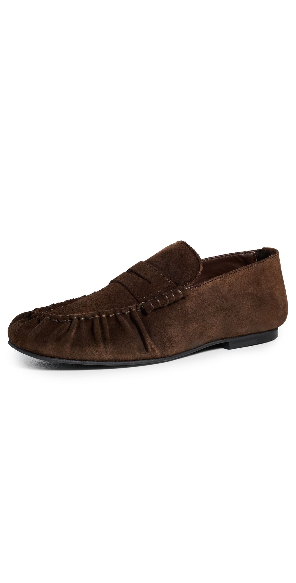 ALOHAS Aven Suede Loafers Suede Brown #1 35