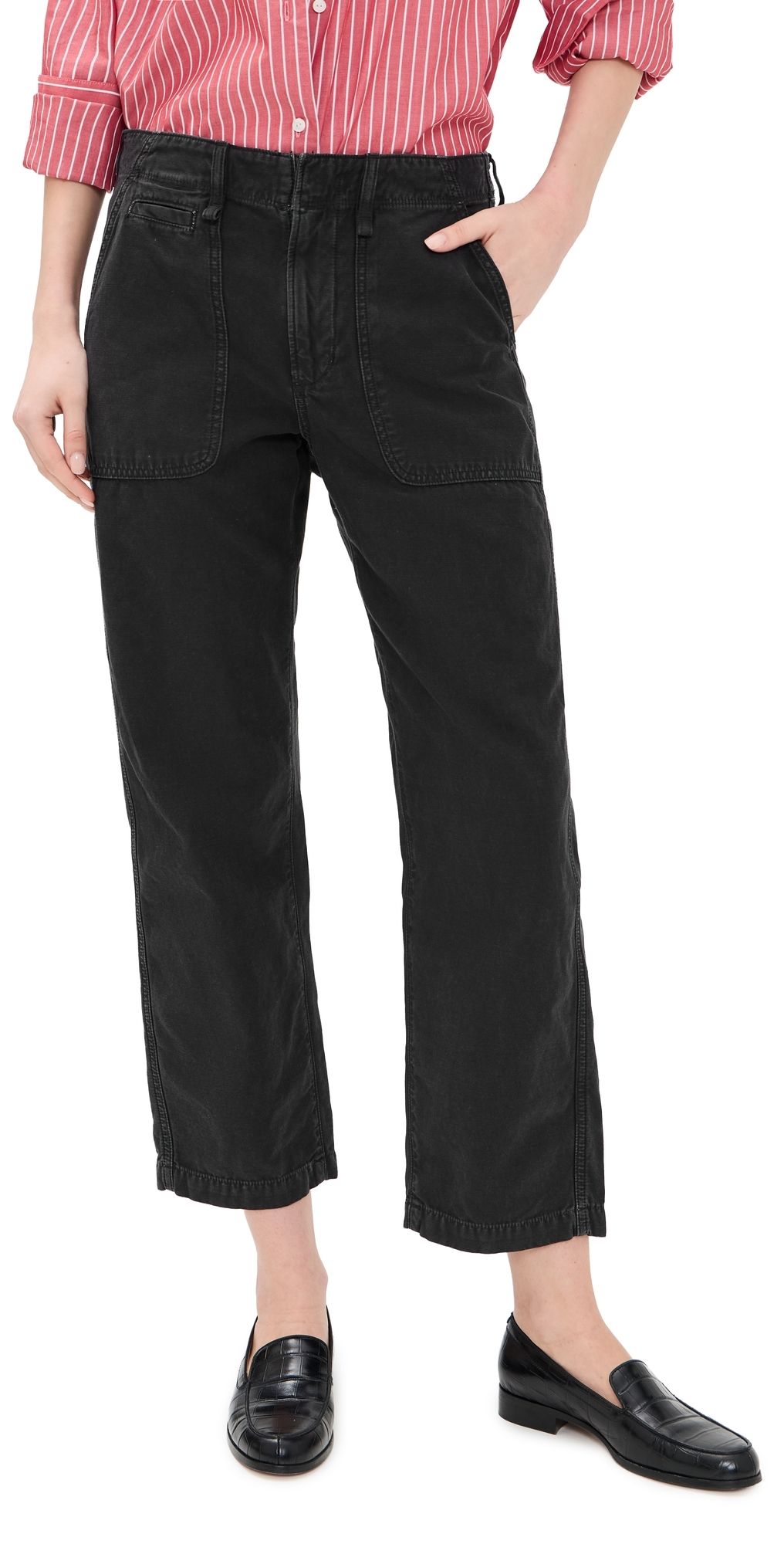 Citizens of Humanity Winslow Utility Trousers Washed Black 28
