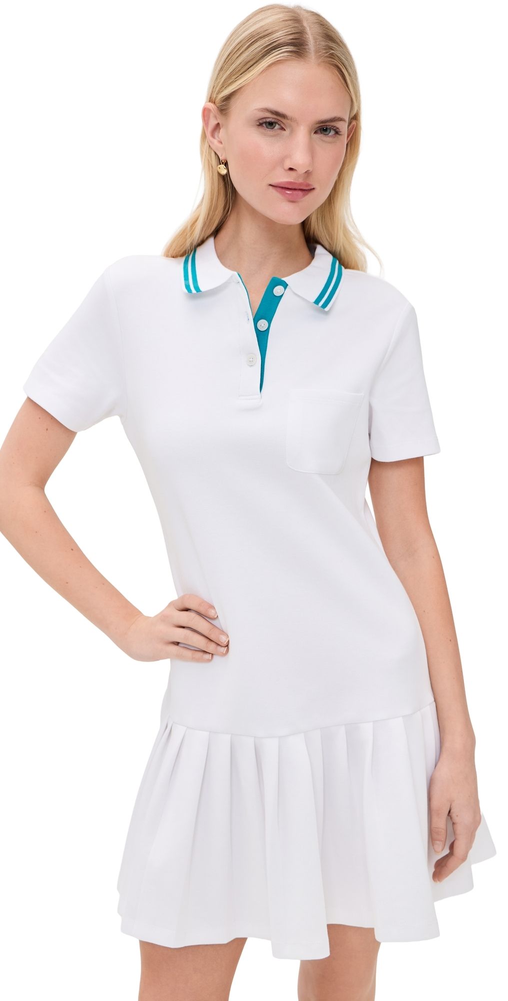 Beach Riot Minette Dress Birdie Blue L