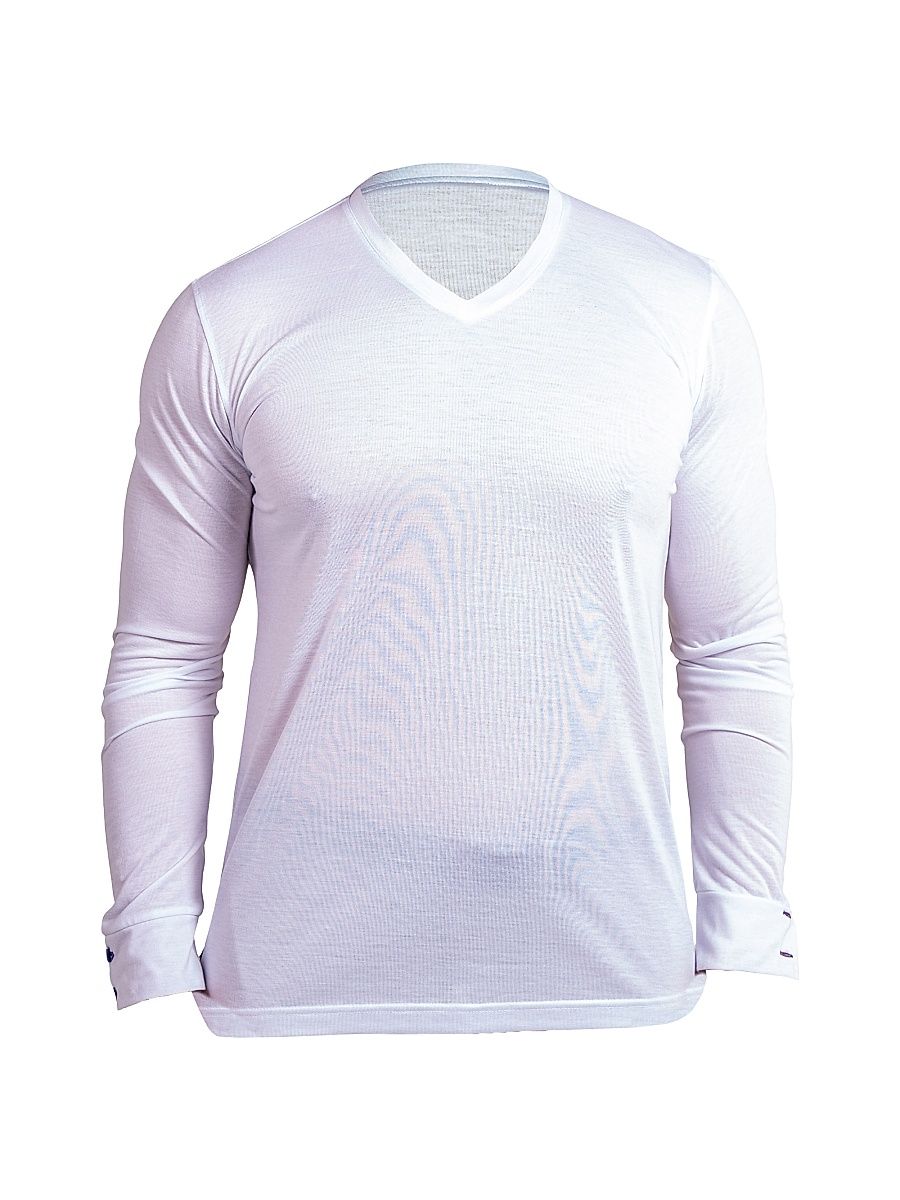 Men's V-Neck Edison Ascension T-Shirt - White - Size XXXXL