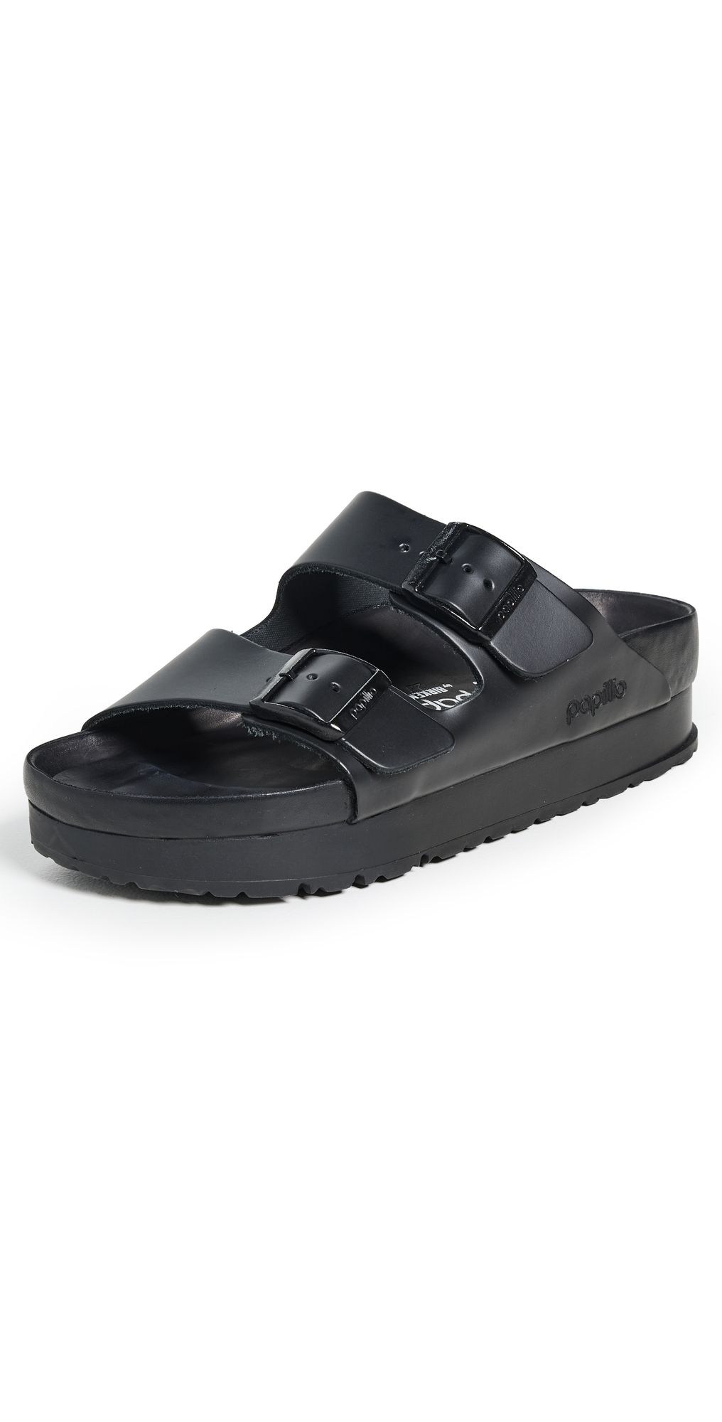 Birkenstock Arizona Platform Flex Exquisite Sandals Black 37