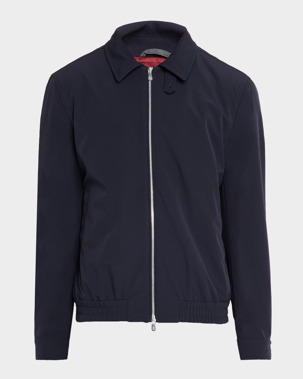 Men & apos;s Nylon Full-Zip Blouson Jacket
