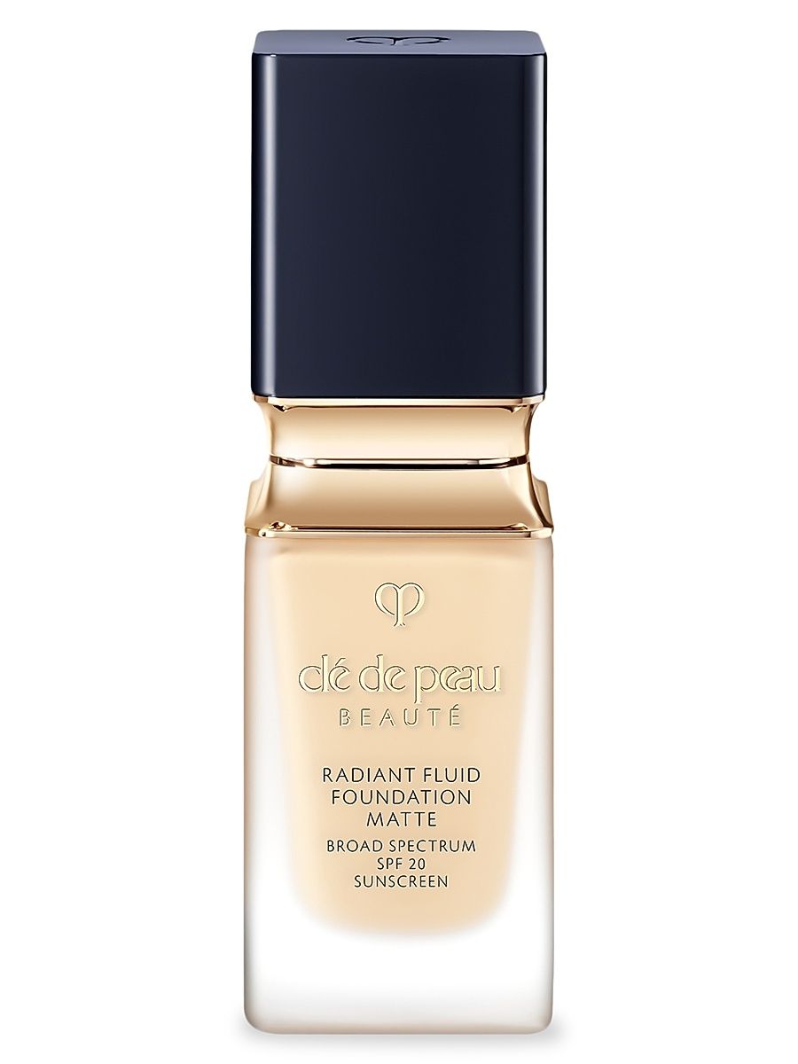 Women's Radiant Fluid Foundation Matte Broad Spectrum SPF 20 Sunscreen - B90 Very Deep Beige