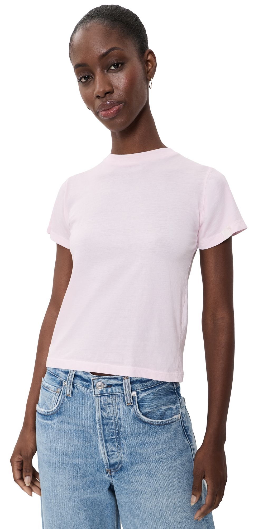 ALL THREE Clea T-Shirt Light Pink S