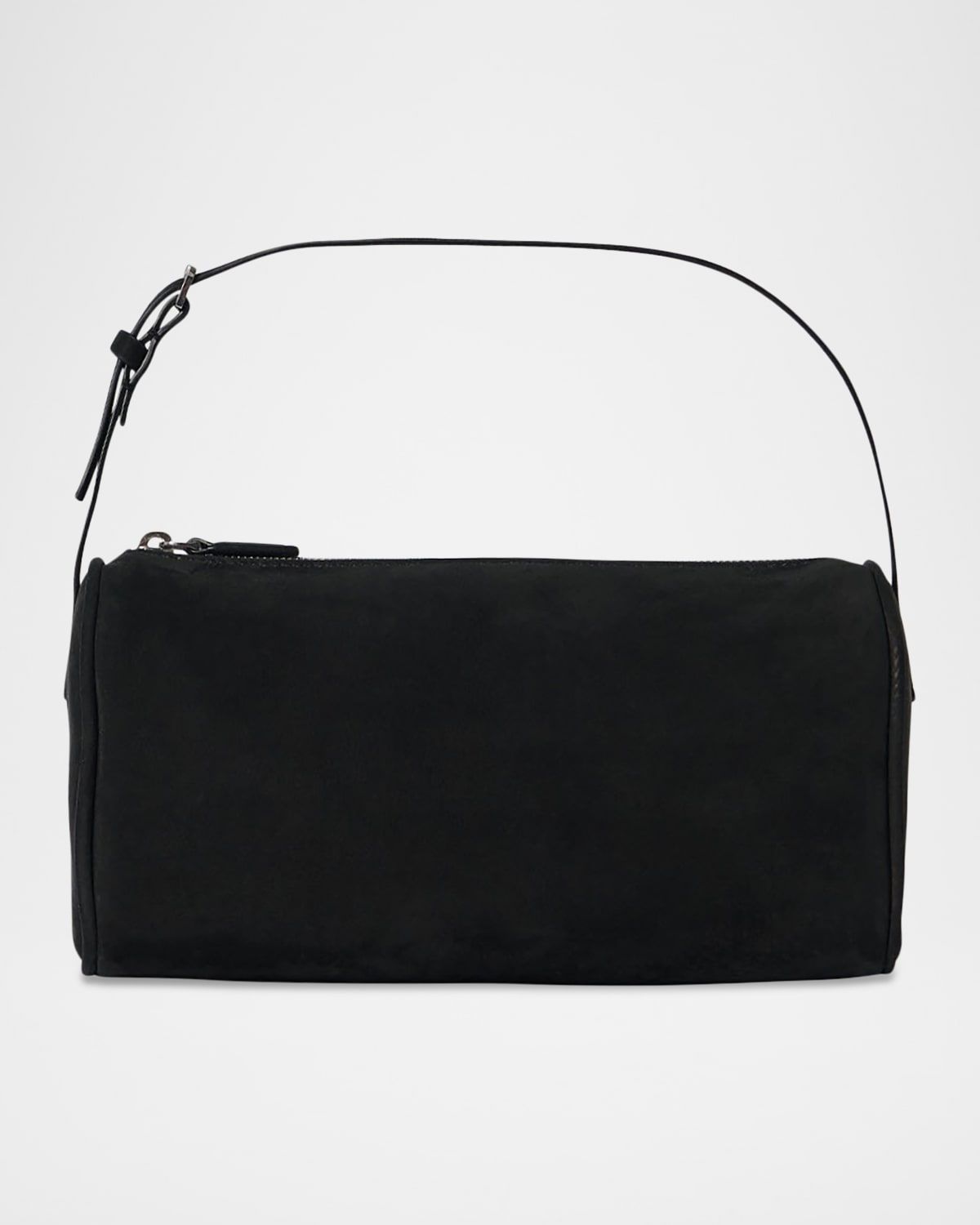 90 & apos;s Top-Handle Bag in Nubuck Leather