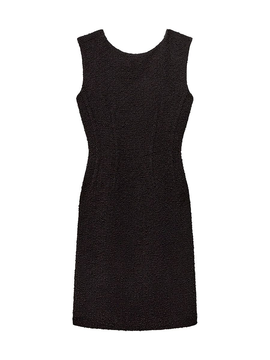 Women's Tweed Dress - Black - Size 8