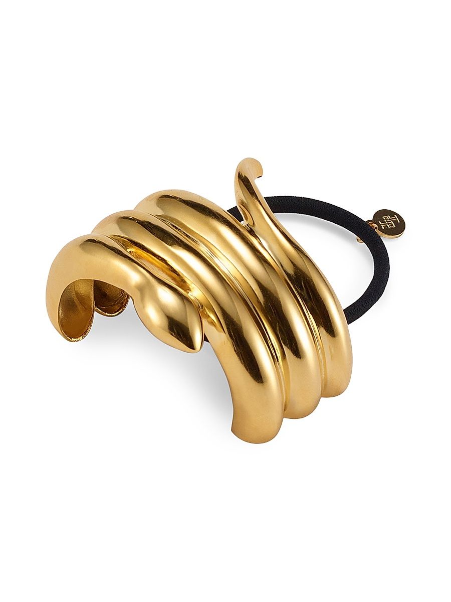 Women's Serpent Pony Cuff - Gold