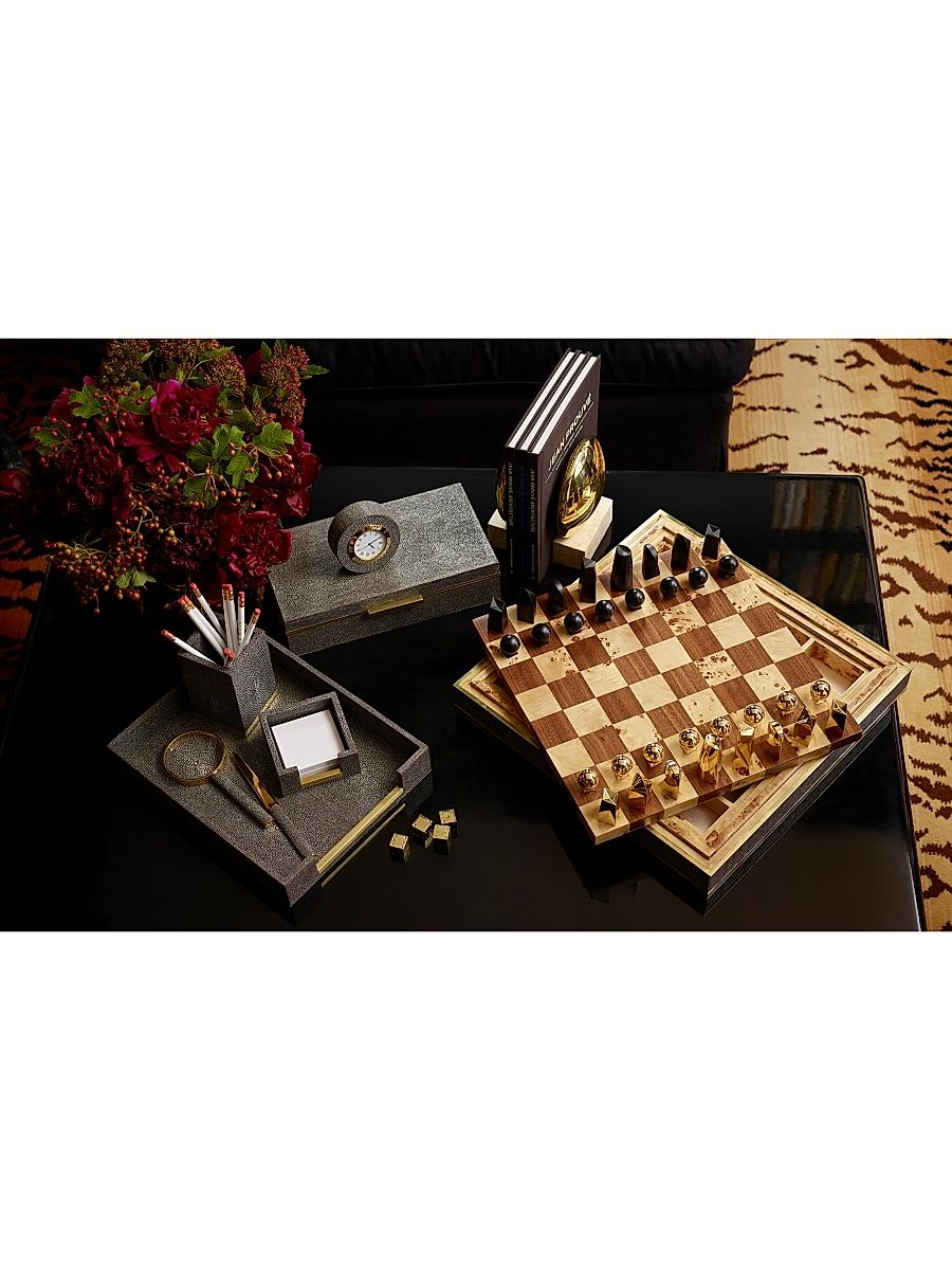 Shagreen Chess Set