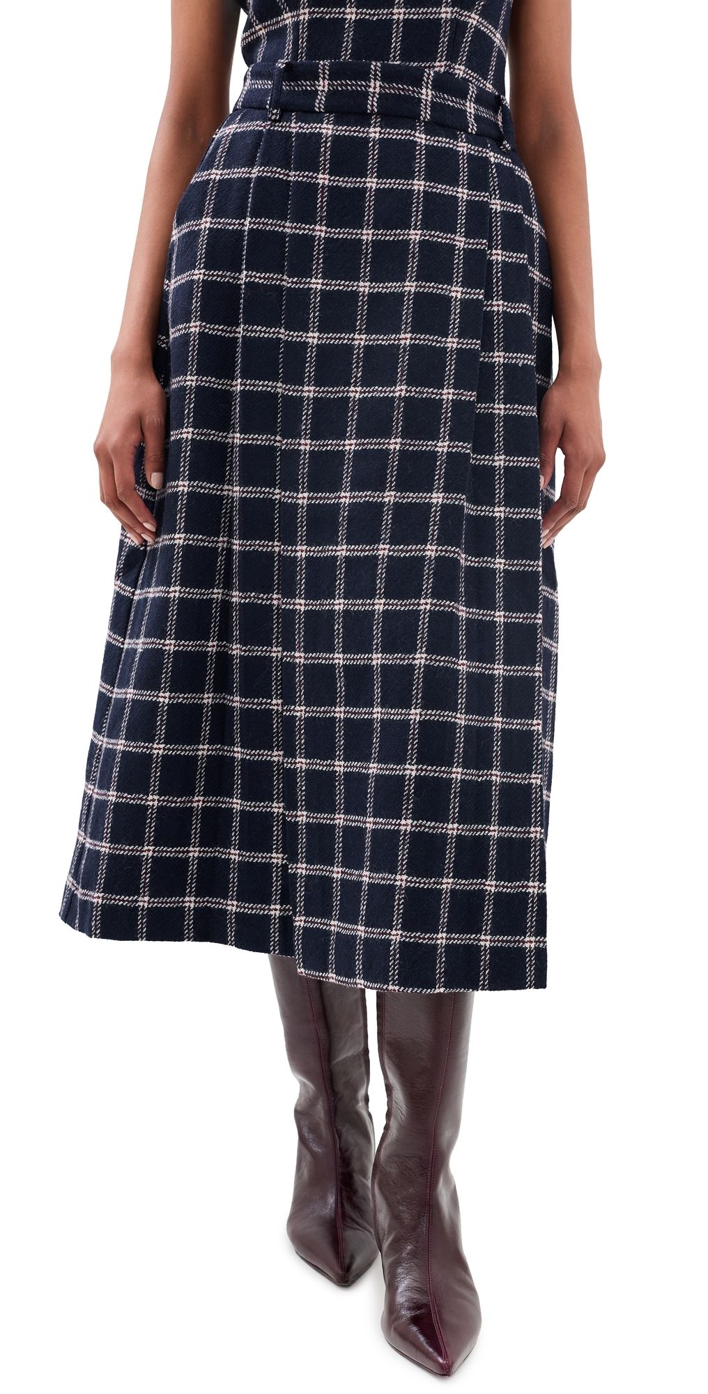 Hunter Bell Queenby Skirt St Andrews Check 2