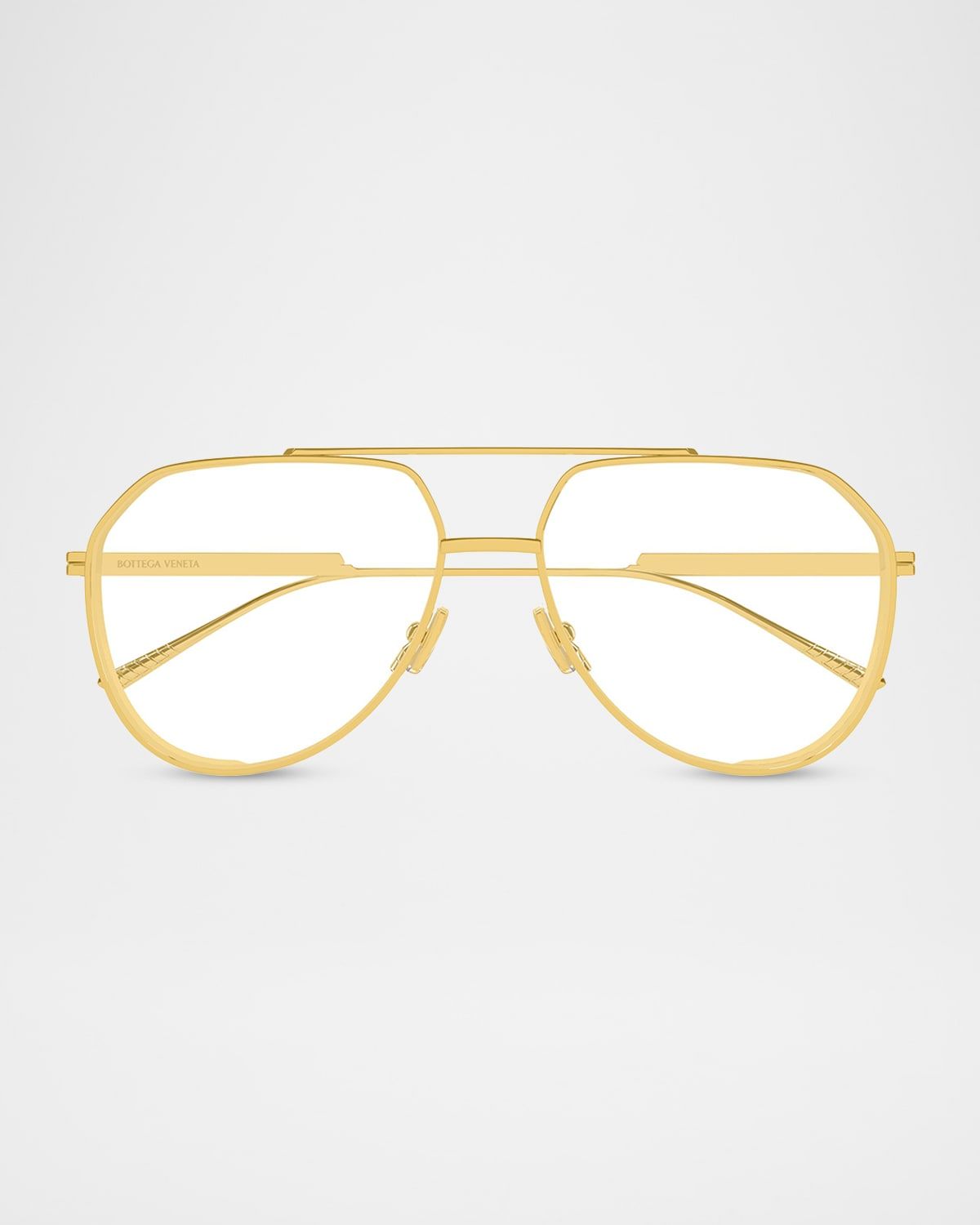 60mm Metal Aviator Sunglasses