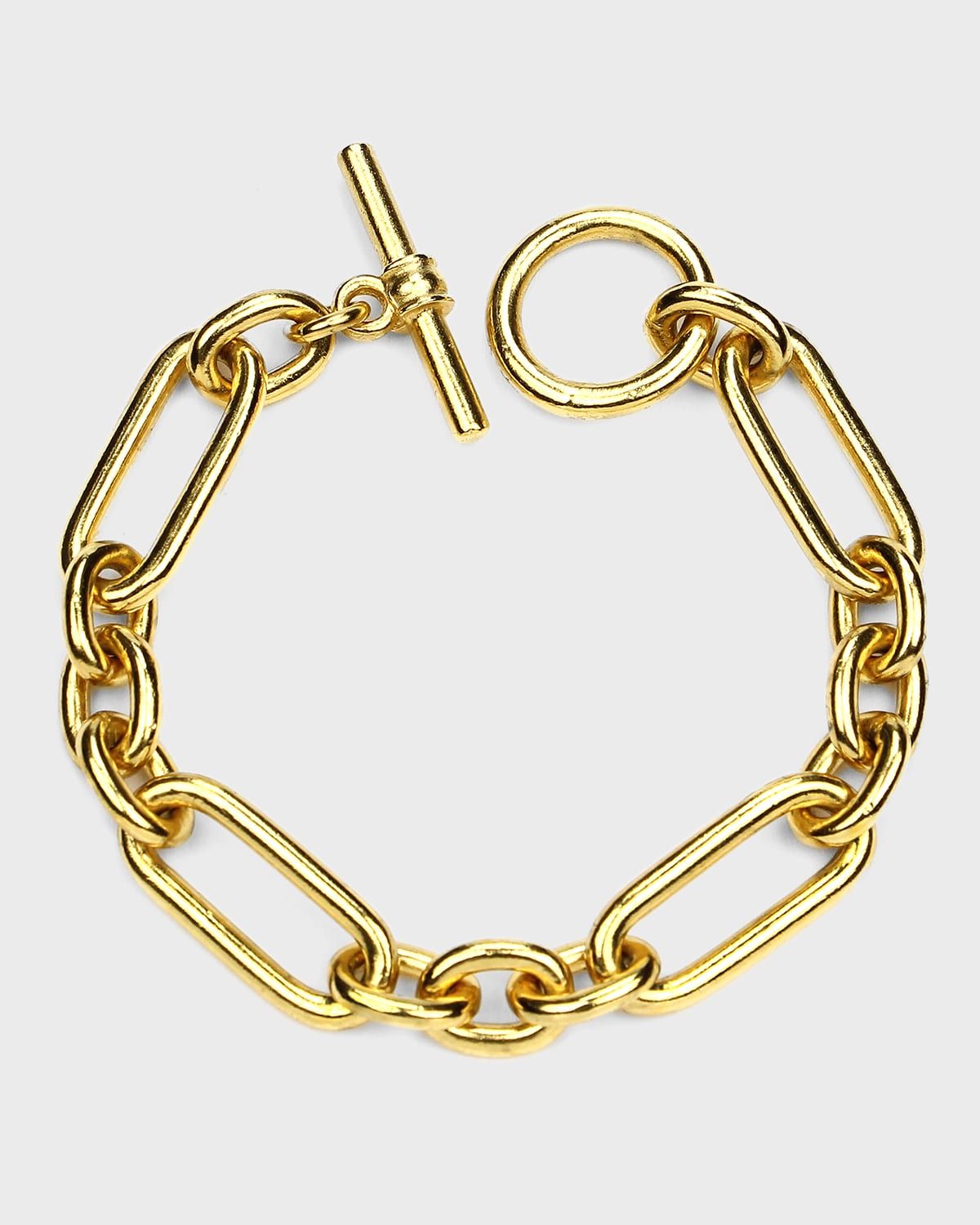 Oval Chain-Link Bracelet