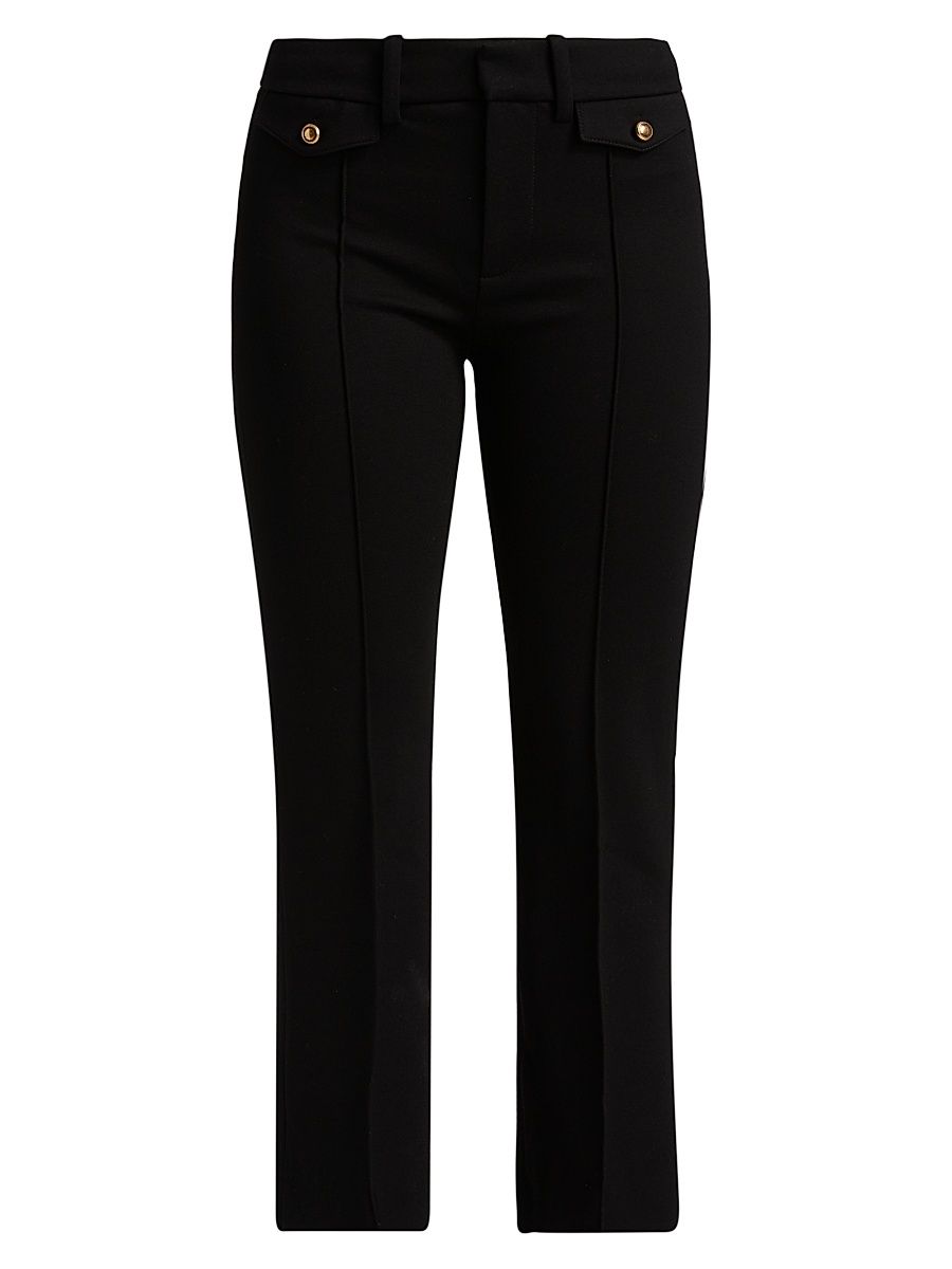 Women's The Reboot Crop Trousers - Black - Size 14