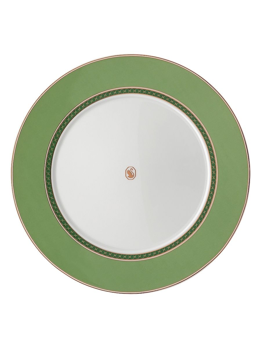 Swarovski X Rosenthal Signum Dinner Plate - Green