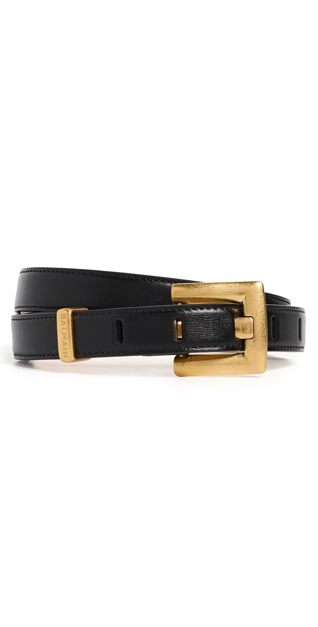 Balmain Anthem Belt Noir 70