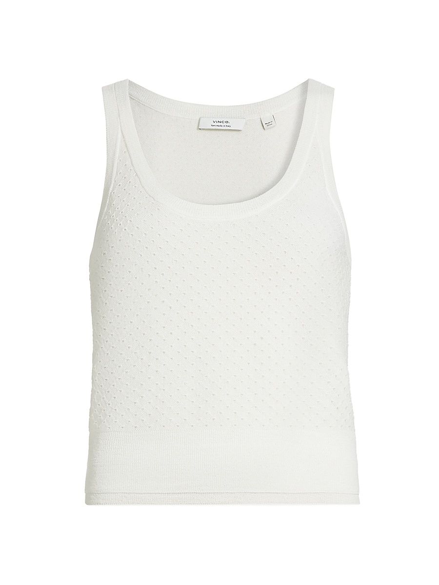 Women's Double Layer Mesh Cami - Optic White - Size XL