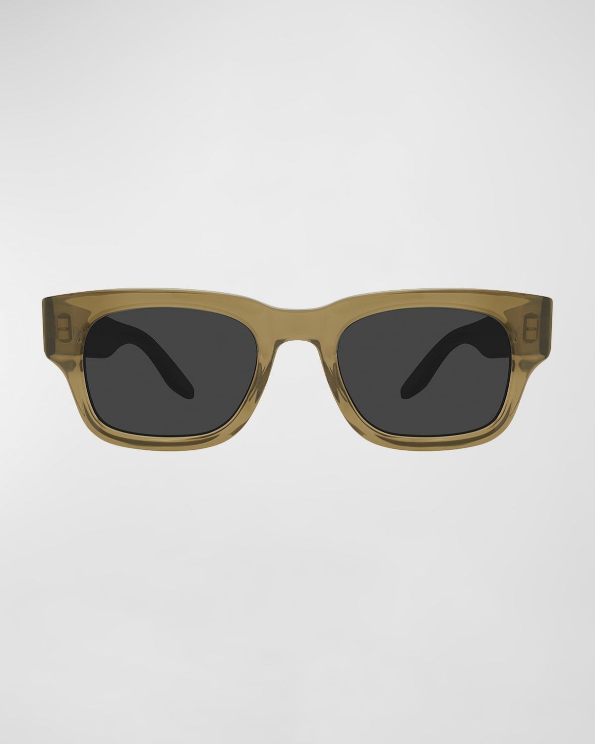 Dondi 50.5mm Rectangular Acetate Sunglasses