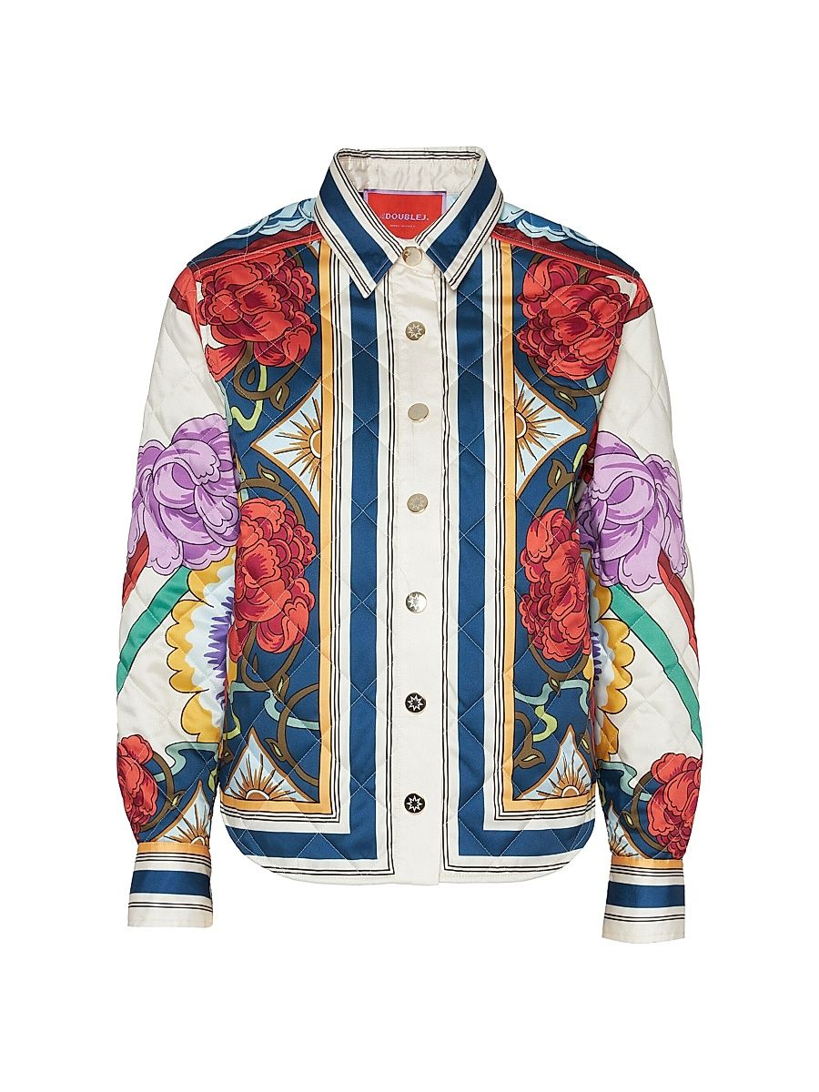 Women's Edie Jacket - Taormina Place Ivory - Size XXS