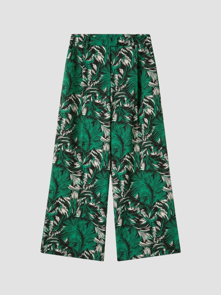 La DoubleJ Women's Loose Pants - Quill Green - Size 2