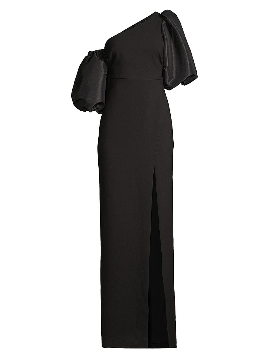 Women's Natasha Off-The-Shoulder Gown - Black - Size 6