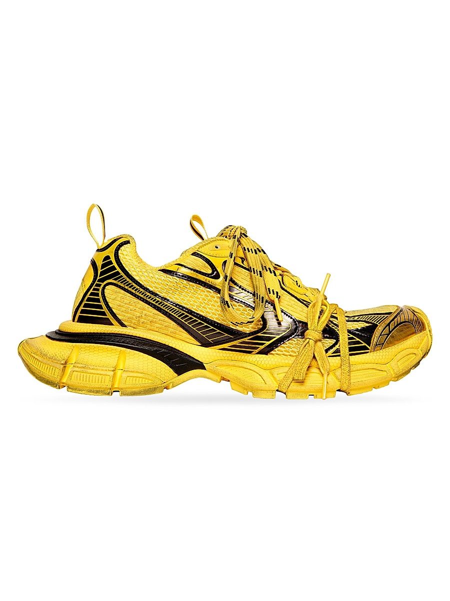 Men's 3XL Sneakers - Yellow - Size 13