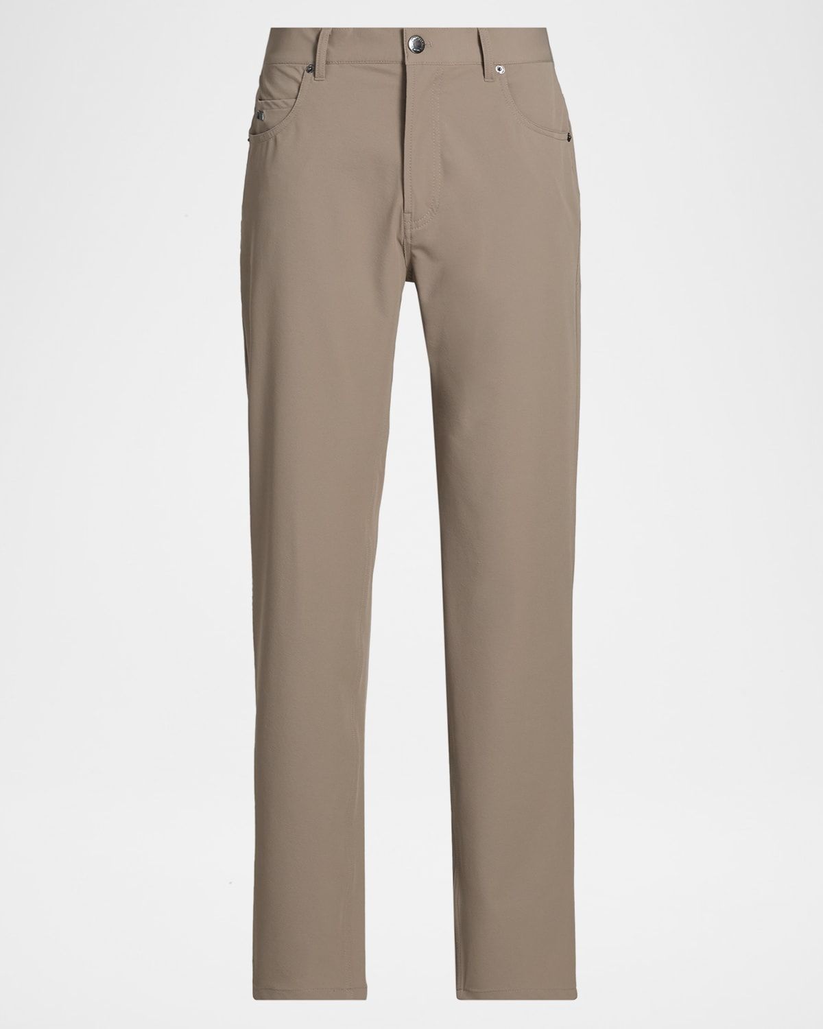 Men & apos;s Nylon Stretch Slim Five-Pocket Pants
