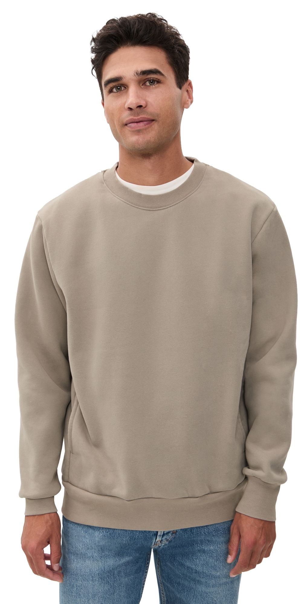 Rhythm Classic Fleece Crew Stone XXL