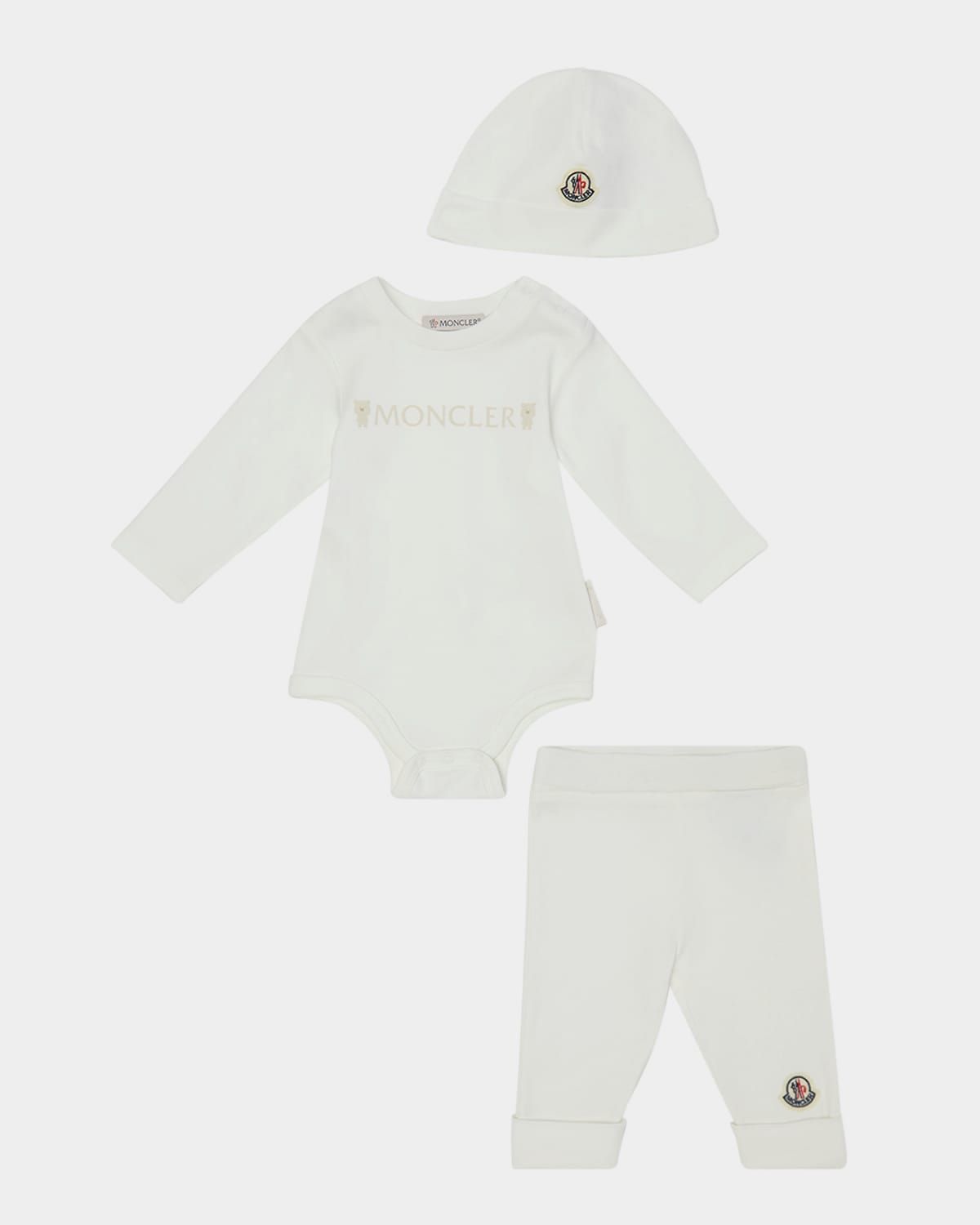 Boy & apos;s Bodysuit, Pants, and Hat Gift Set, Size 0M-6M
