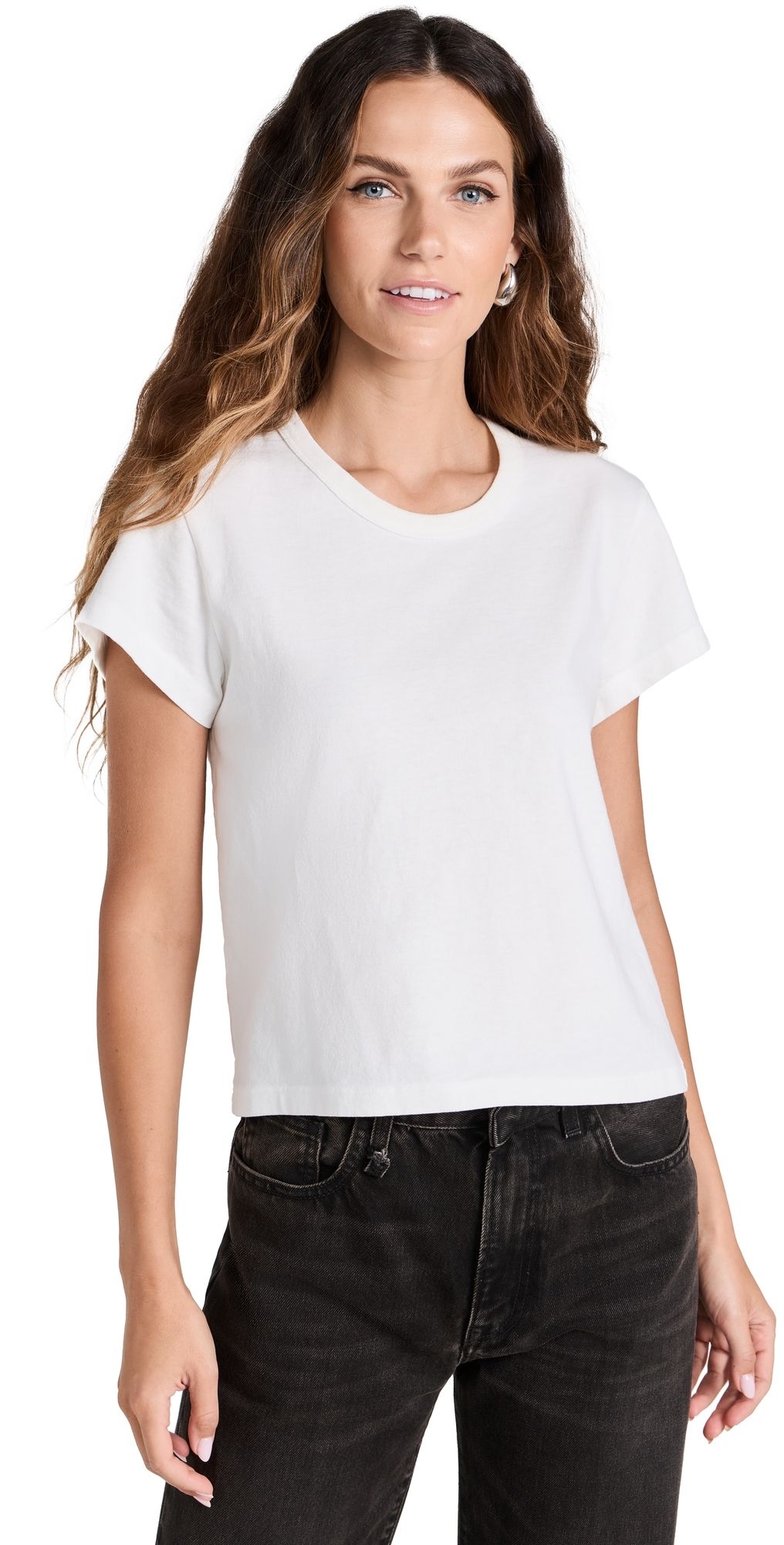 SLVRLAKE Easy Tee Natural White Natural White XL