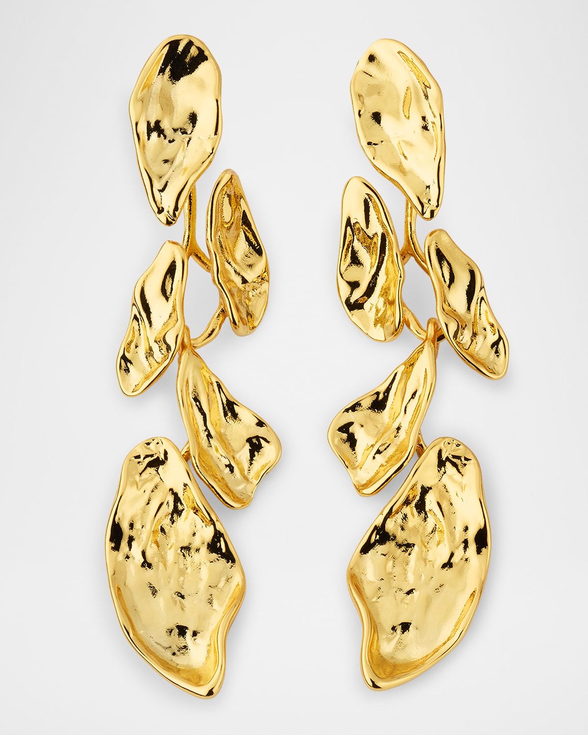 Mosaic Molten Post Earrings