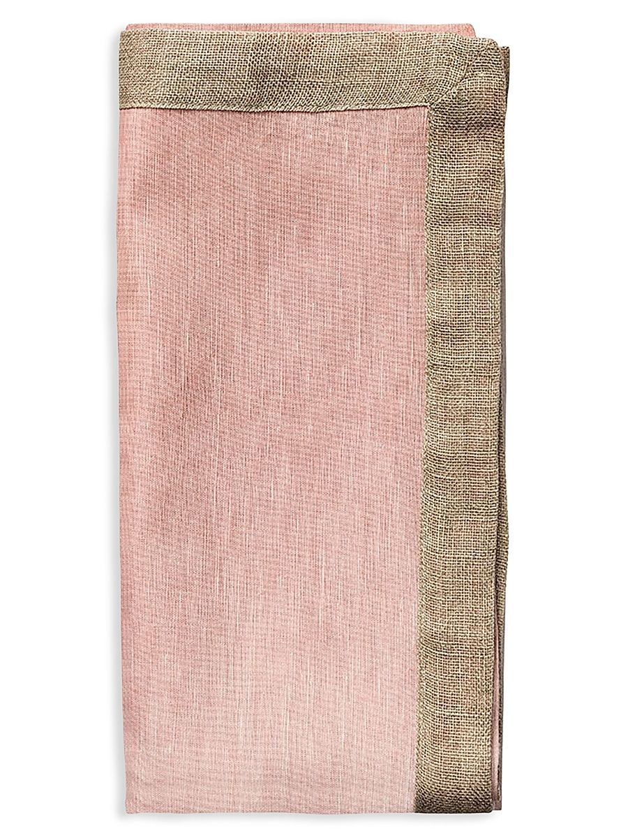 Dip-Dye Napkin - Blush Gold